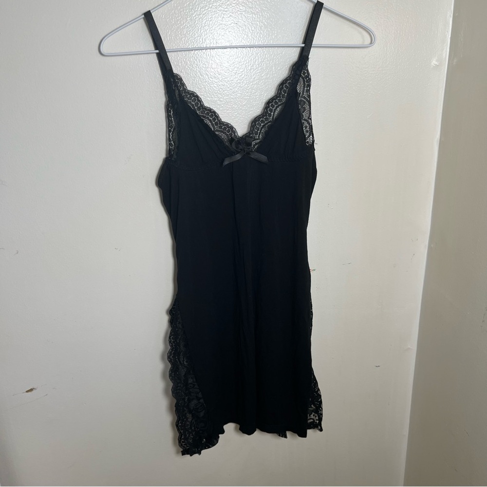 Women’s slit lingerie dress M